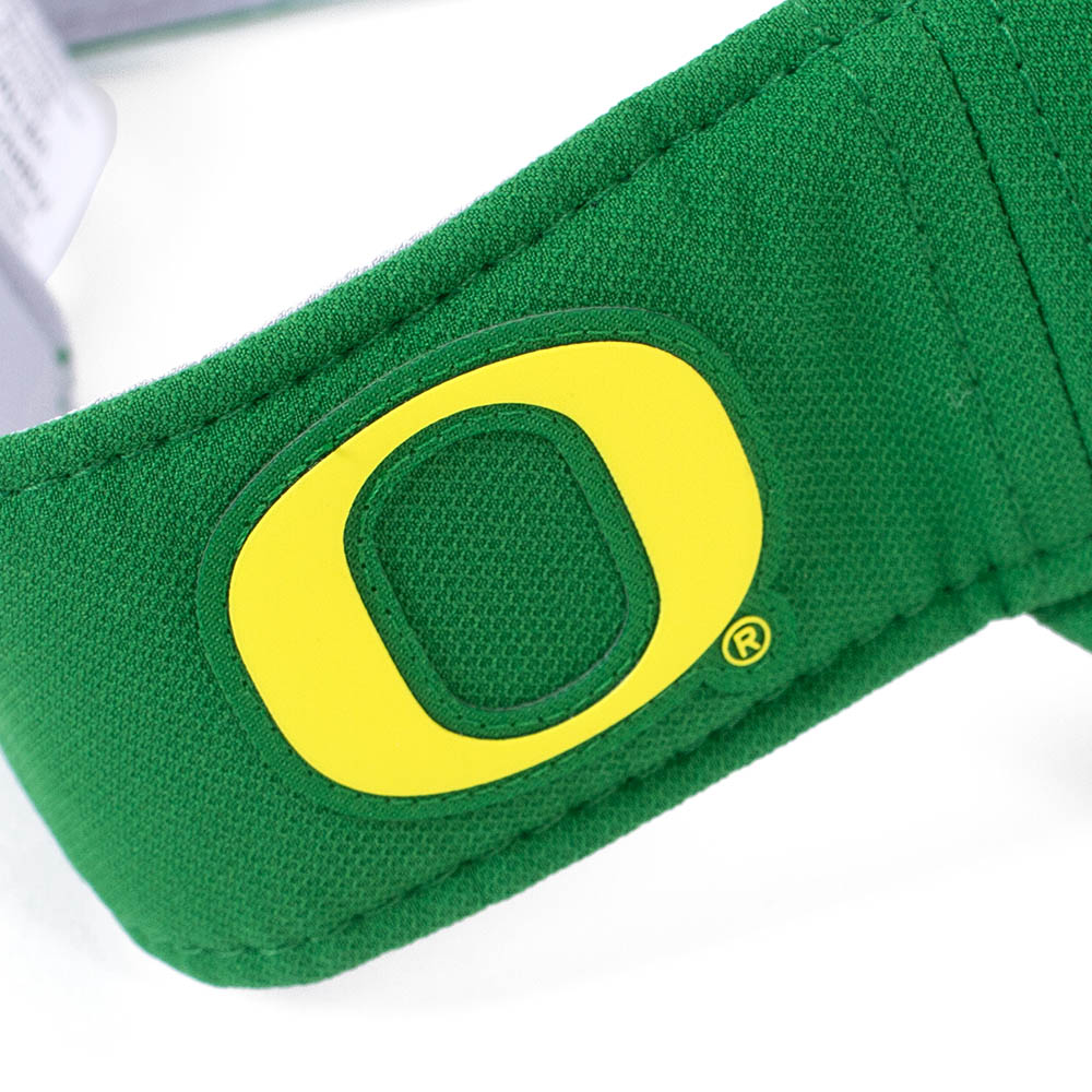 Classic Oregon O, Nike, Green, Visor, Performance/Dri-FIT, Accessories, Unisex, Sideline, Tonal, Ace, Practice, 882718